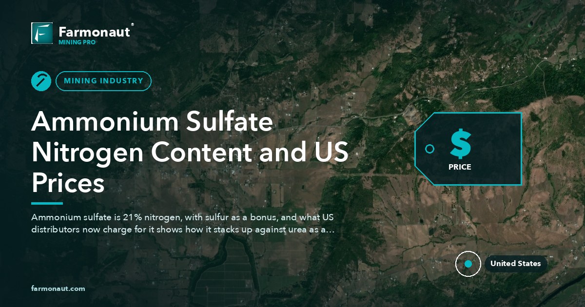 Ammonium Sulfate Nitrogen Content And Us Prices
