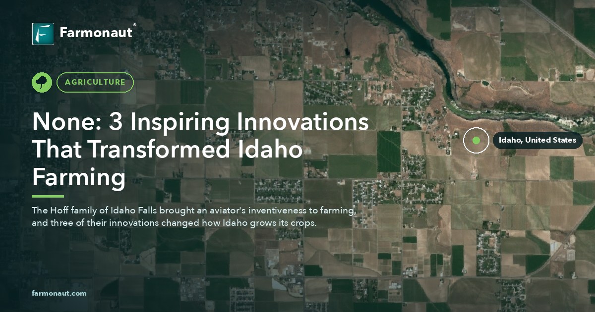 None: 3 Inspiring Innovations That Transformed Idaho Farming