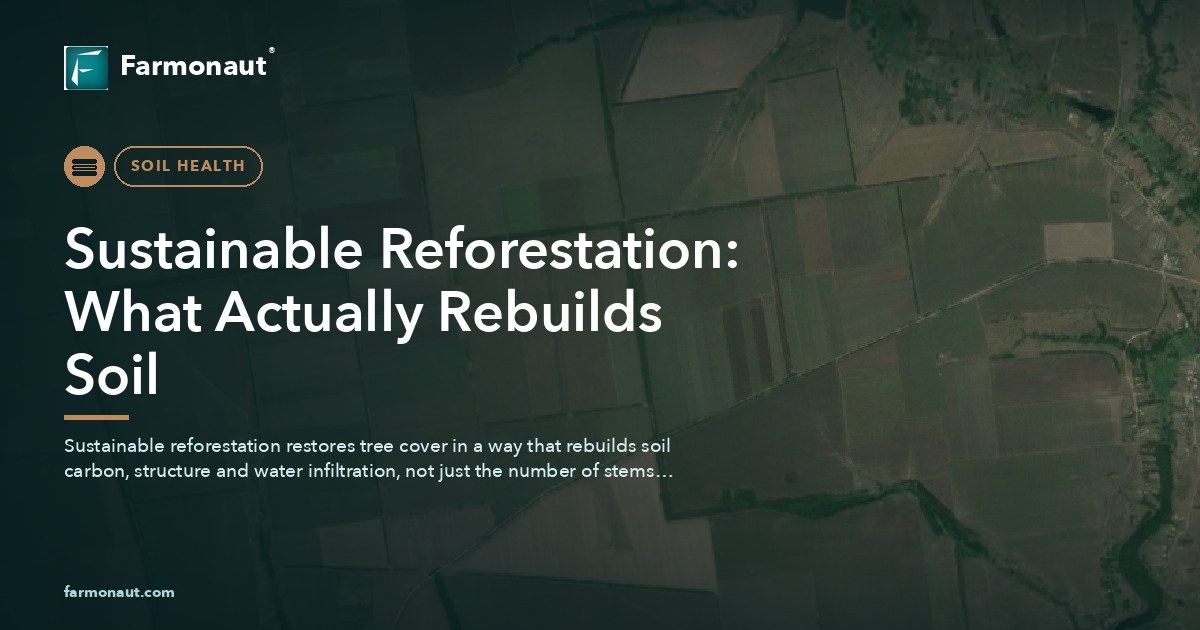 Sustainable Reforestation: What Actually Rebuilds Soil