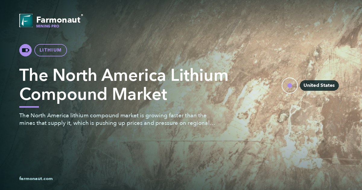 North America Lithium Compound Market: Supply, Price, Trends 155 The North America Lithium Compound Market
