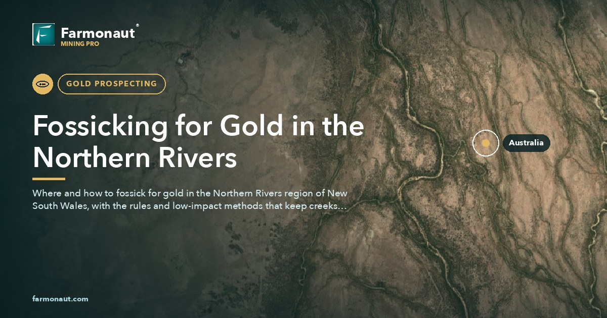 Fossicking For Gold In The Northern Rivers