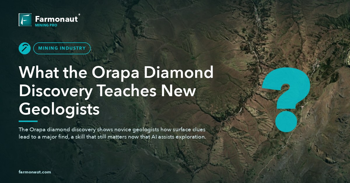 Novice Geologist Orapa Discovery: Ai Geologist Tips &Amp; Jobs 112 What The Orapa Diamond Discovery Teaches New Geologists