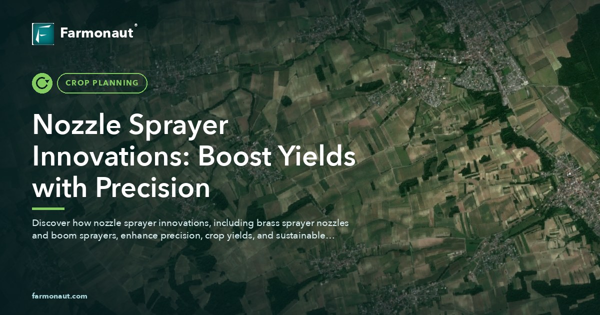 Nozzle Sprayer Innovations: Boost Yields With Precision