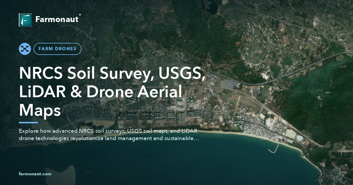 Nrcs Soil Survey, Usgs, Lidar &Amp; Drone Aerial Maps
