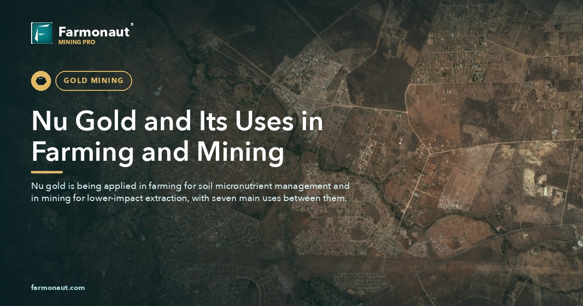 Nu Gold And Its Uses In Farming And Mining