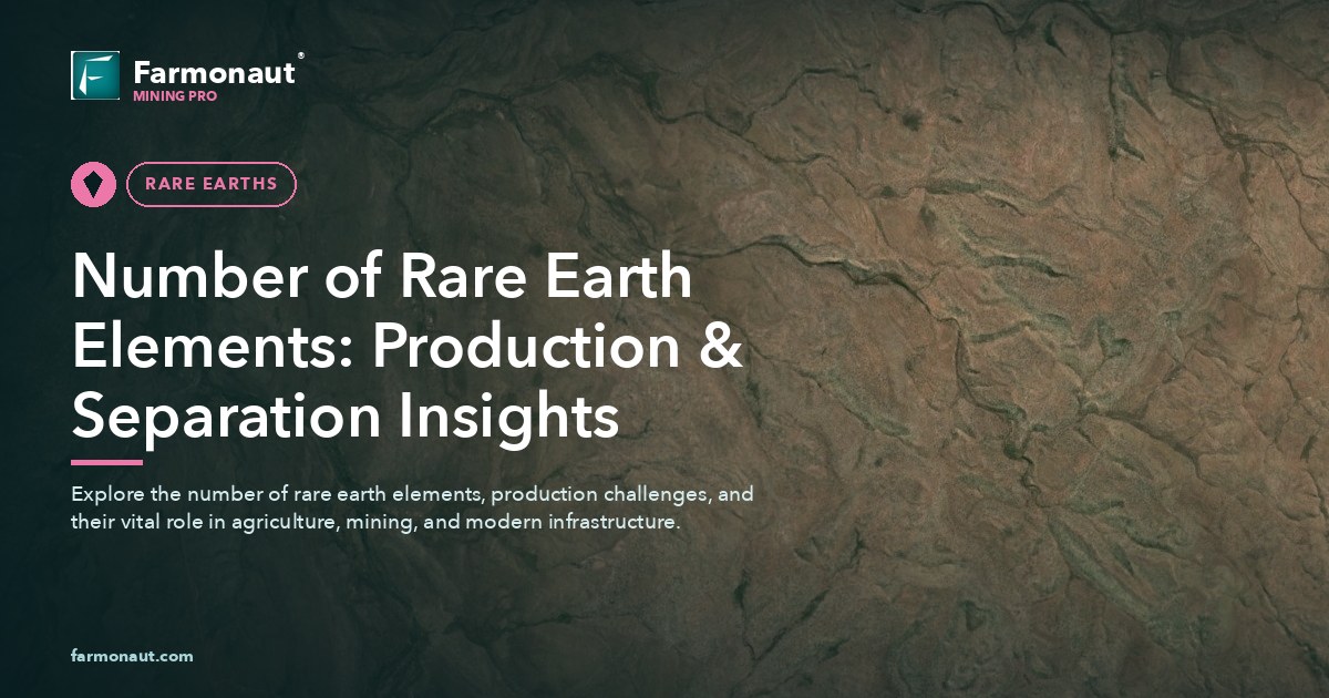 Number Of Rare Earth Elements: Production &Amp; Separation Insights