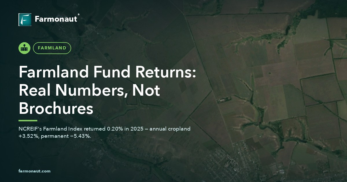 Farmland Fund Returns: Real Numbers, Not Brochures