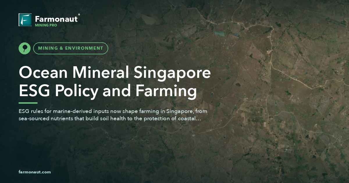 Ocean Mineral Singapore Esg Policy And Farming