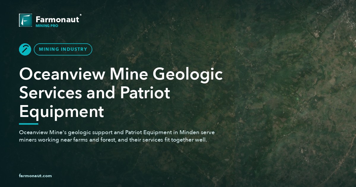 Oceanview Mine Geologic Services And Patriot Equipment