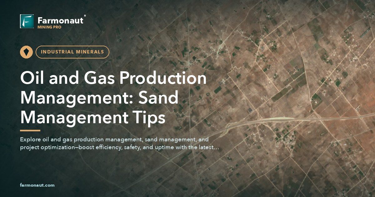 Oil And Gas Production Management: Sand Management Tips