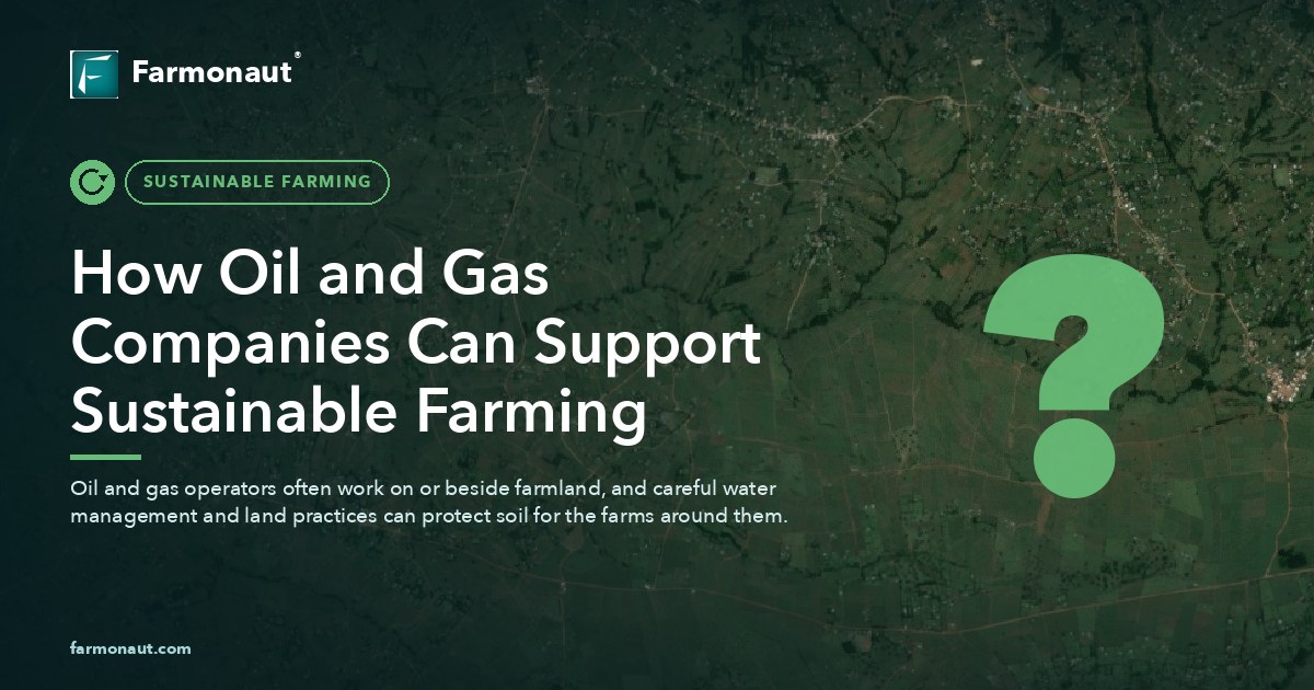 How Oil And Gas Companies Can Support Sustainable Farming