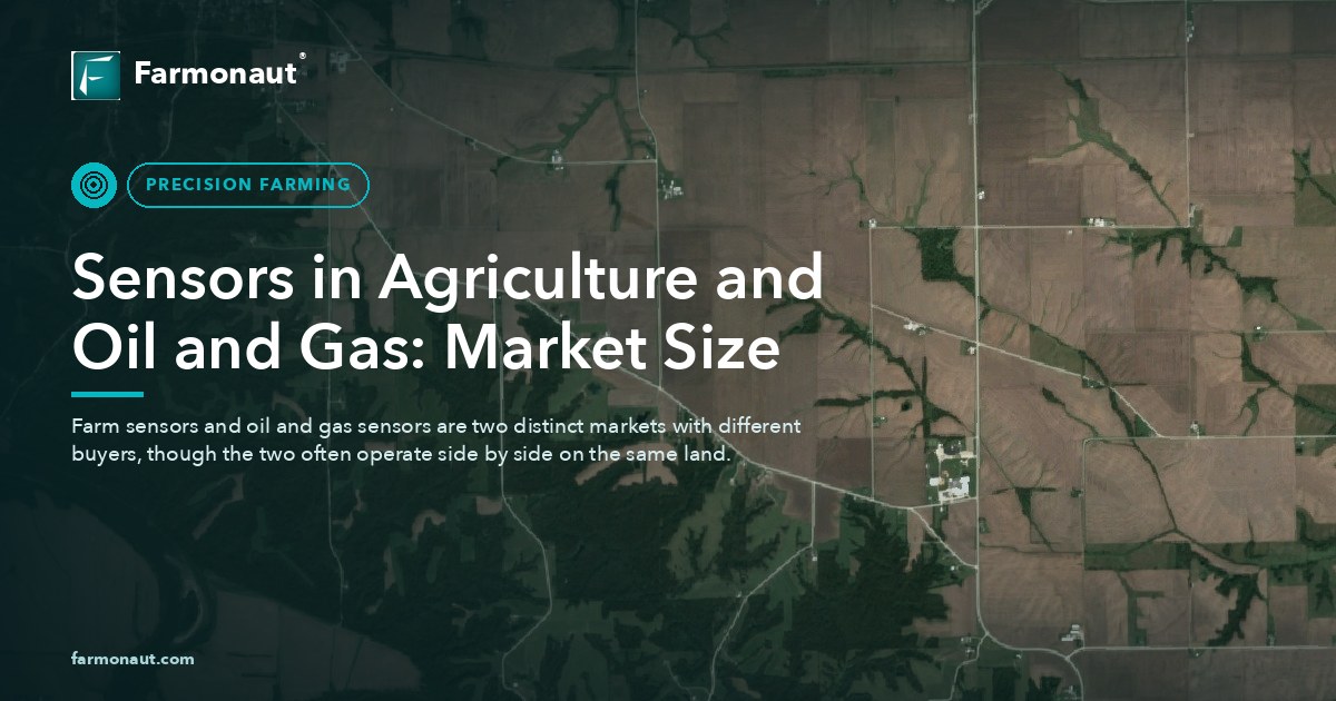 Sensors In Agriculture And Oil And Gas: Market Size