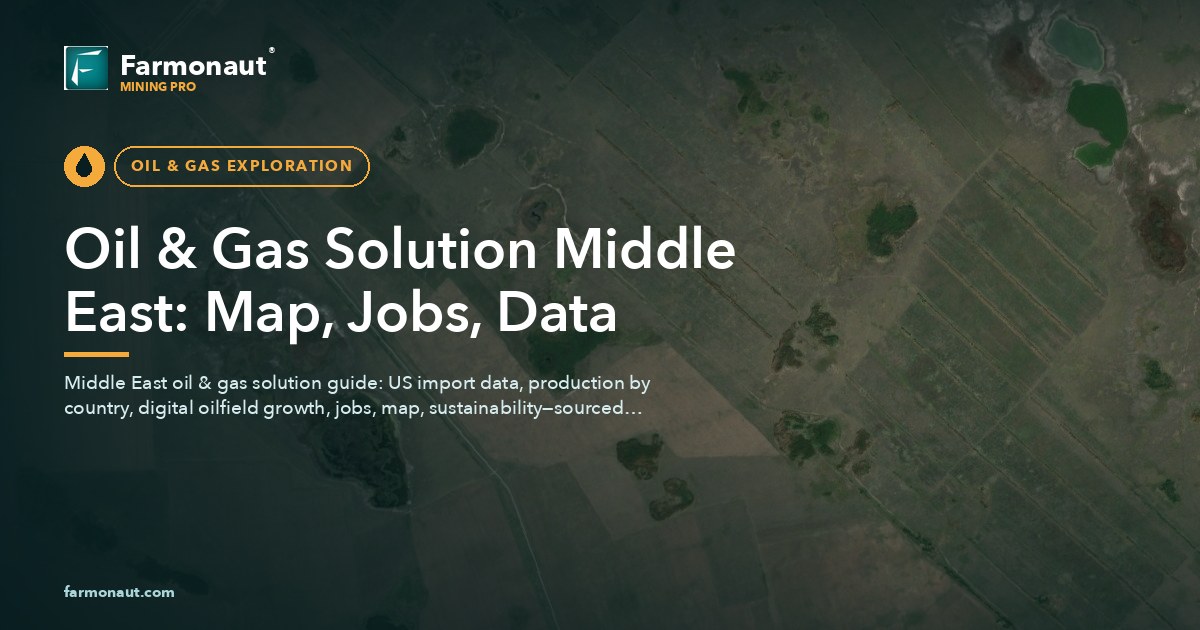 Oil &Amp; Gas Solution Middle East: Map, Jobs, Data