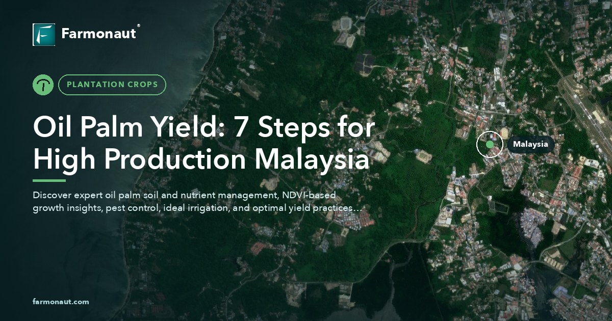 Oil Palm Yield: 7 Steps For High Production Malaysia