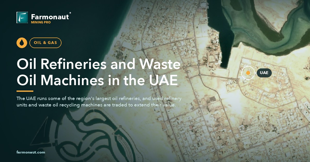 Oil Refineries And Waste Oil Machines In The Uae