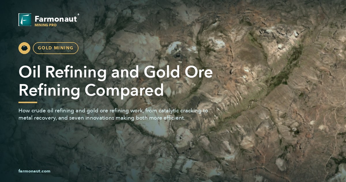 Oil Refining And Gold Ore Refining Compared