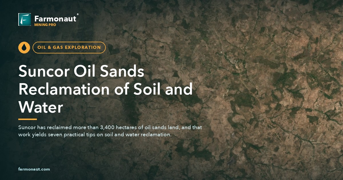 Suncor Oil Sands Reclamation Of Soil And Water