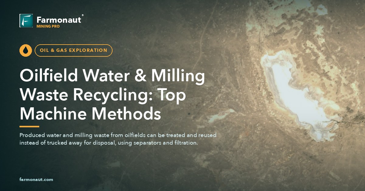 Oilfield Water &Amp; Milling Waste Recycling: Top Machine Methods