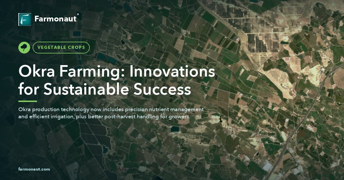 Okra Farming: Innovations For Sustainable Success
