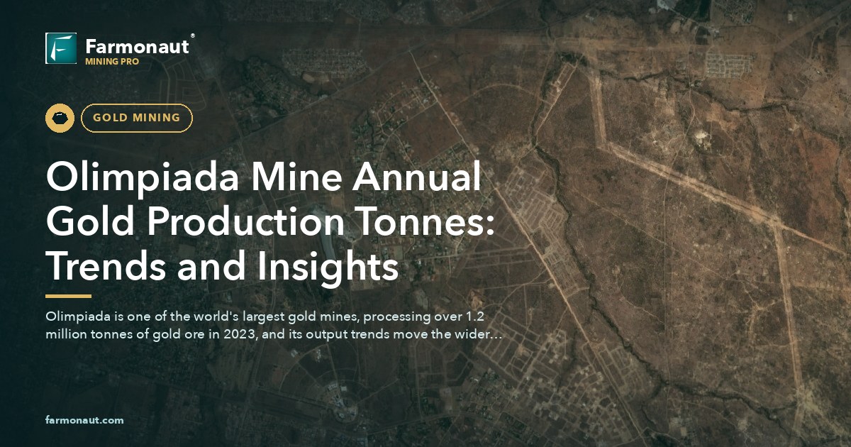 Olimpiada Mine Annual Gold Production Tonnes: Trends And Insights