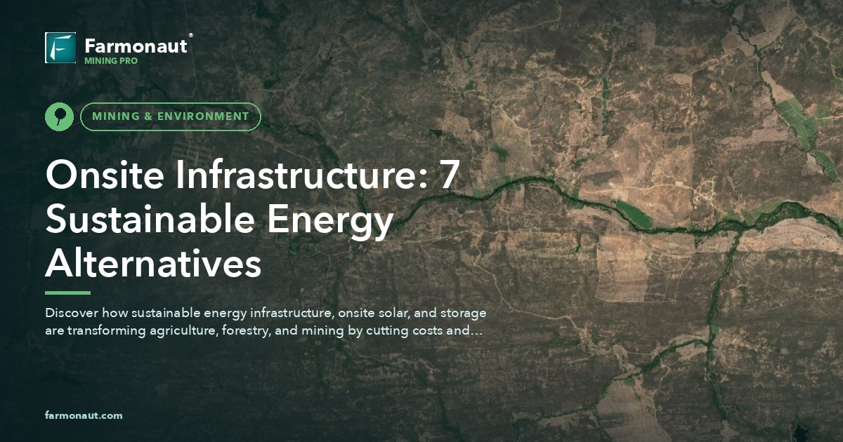Onsite Infrastructure: 7 Sustainable Energy Alternatives