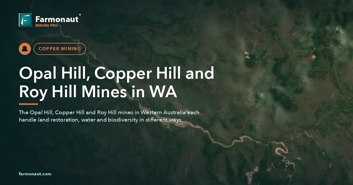 Opal Hill, Copper Hill And Roy Hill Mines In Wa