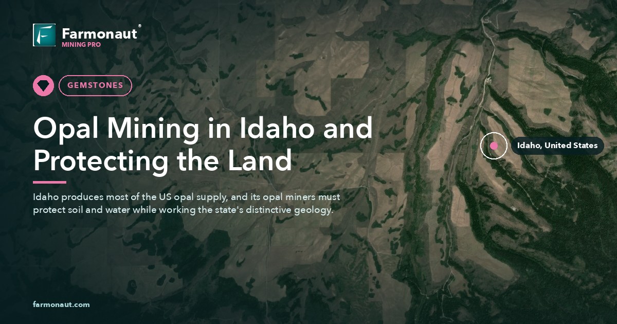 Opal Mining In Idaho And Protecting The Land