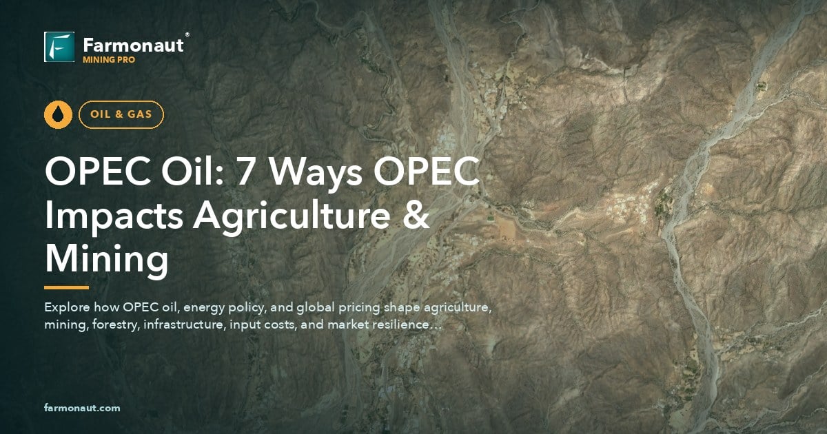 Opec Oil: 7 Ways Opec Impacts Agriculture &Amp; Mining