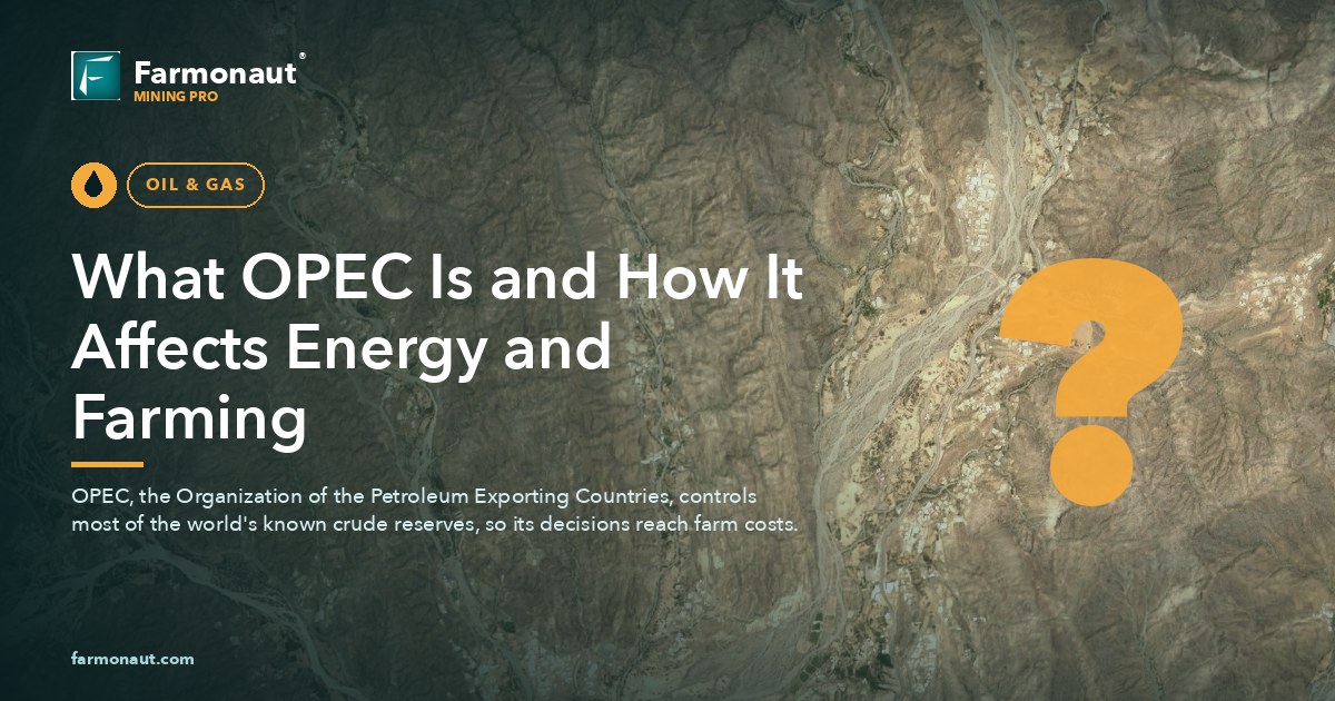 What Opec Is And How It Affects Energy And Farming