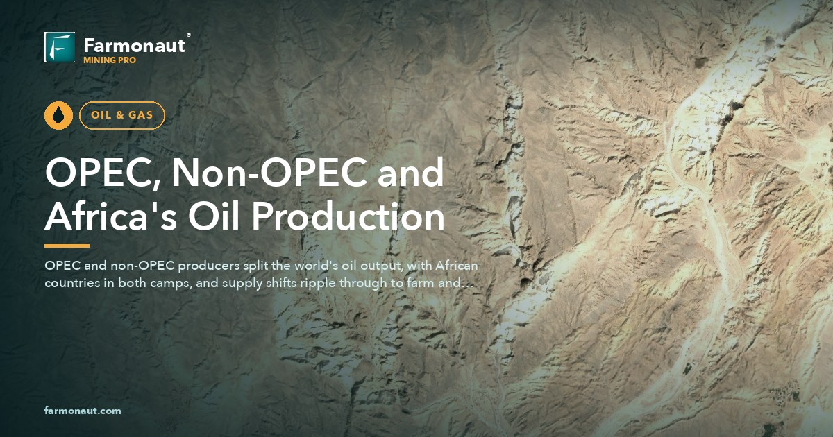 Opec, Non-Opec And Africa'S Oil Production