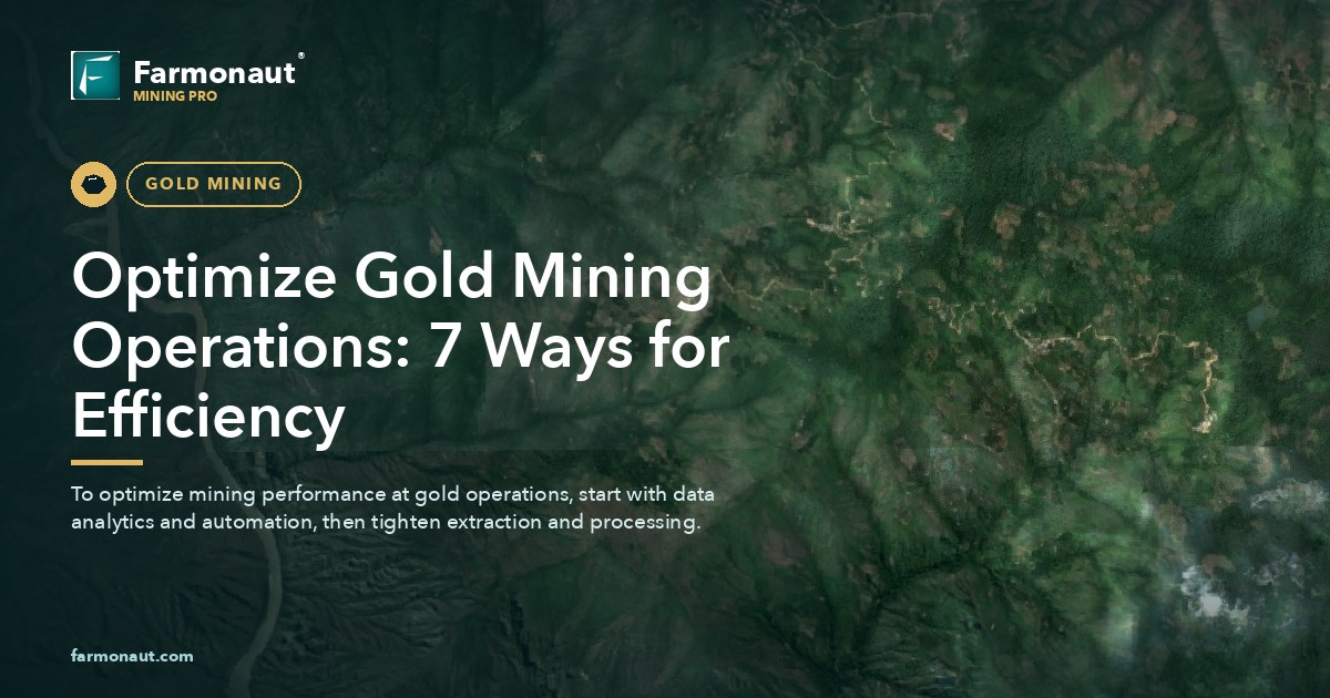 Optimize Gold Mining Operations: 7 Ways For Efficiency 109 Optimize Gold Mining Operations: 7 Ways For Efficiency