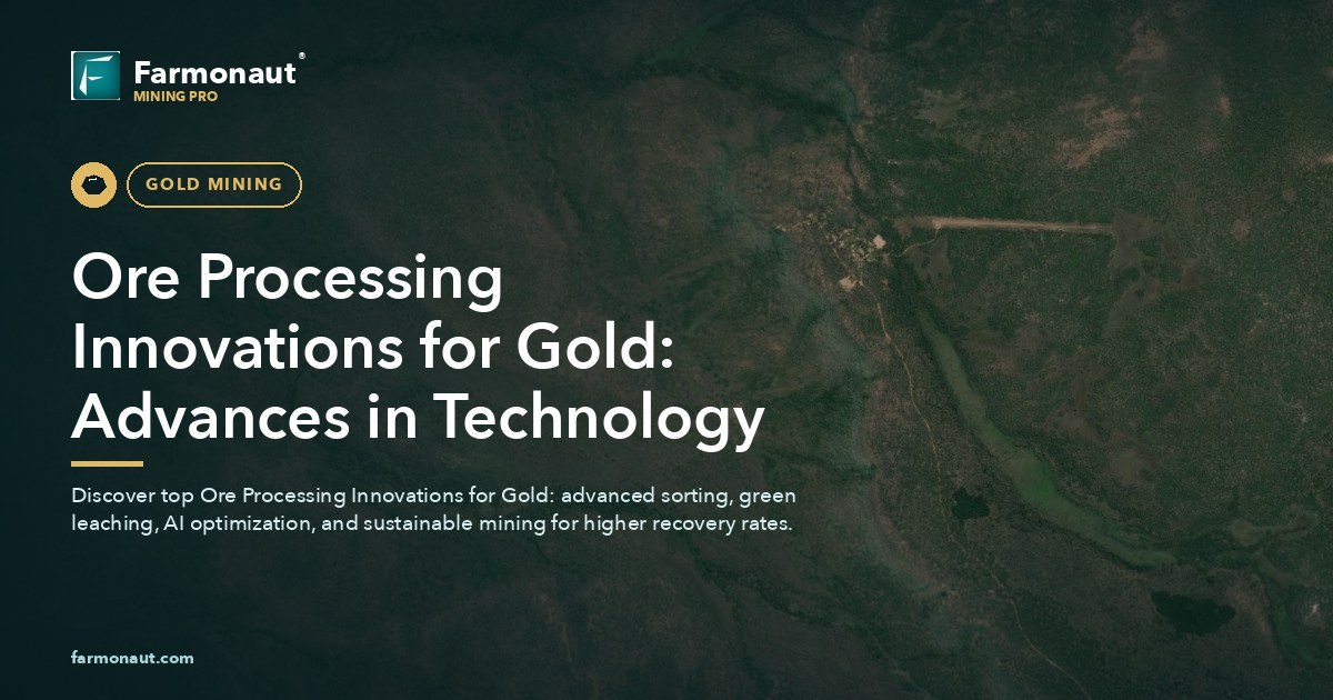 Ore Processing Innovations For Gold: Advances In Technology 189 Ore Processing Innovations For Gold: Advances In Technology