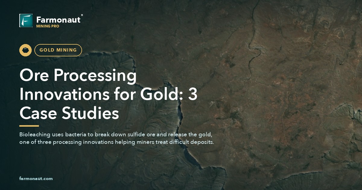 Ore Processing Innovations For Gold: 3 Case Studies