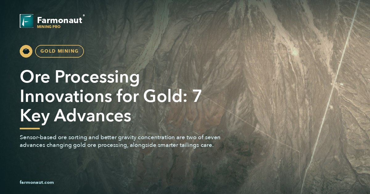 Ore Processing Innovations For Gold: 7 Key Advances 71 Ore Processing Innovations For Gold: 7 Key Advances
