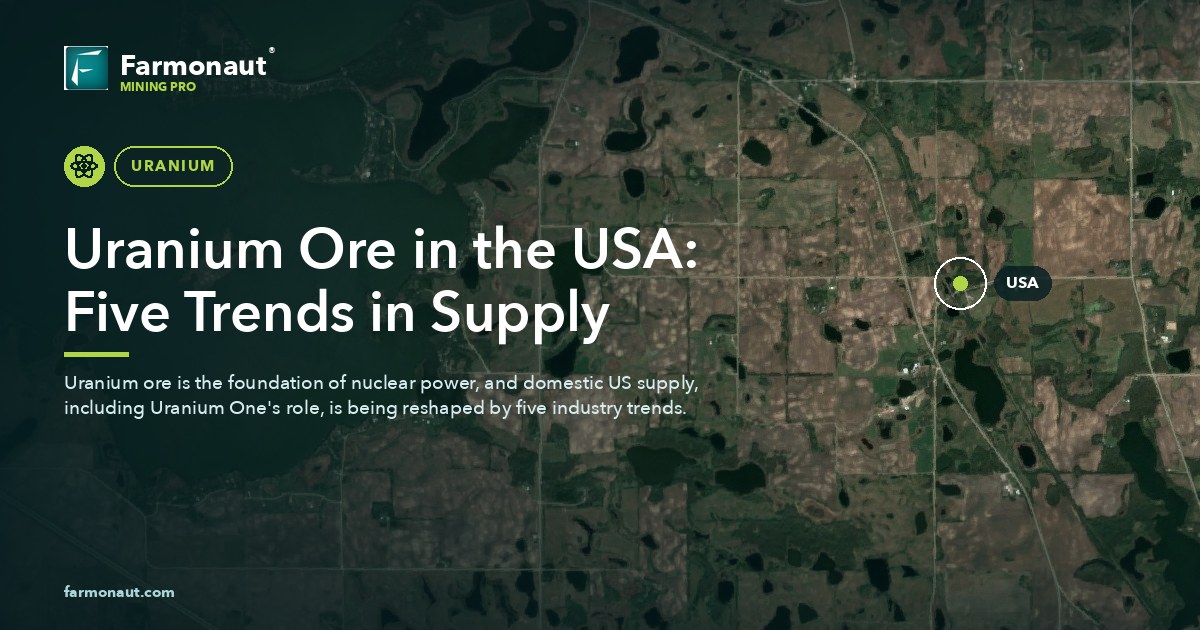 Uranium Ore In The Usa: Five Trends In Supply