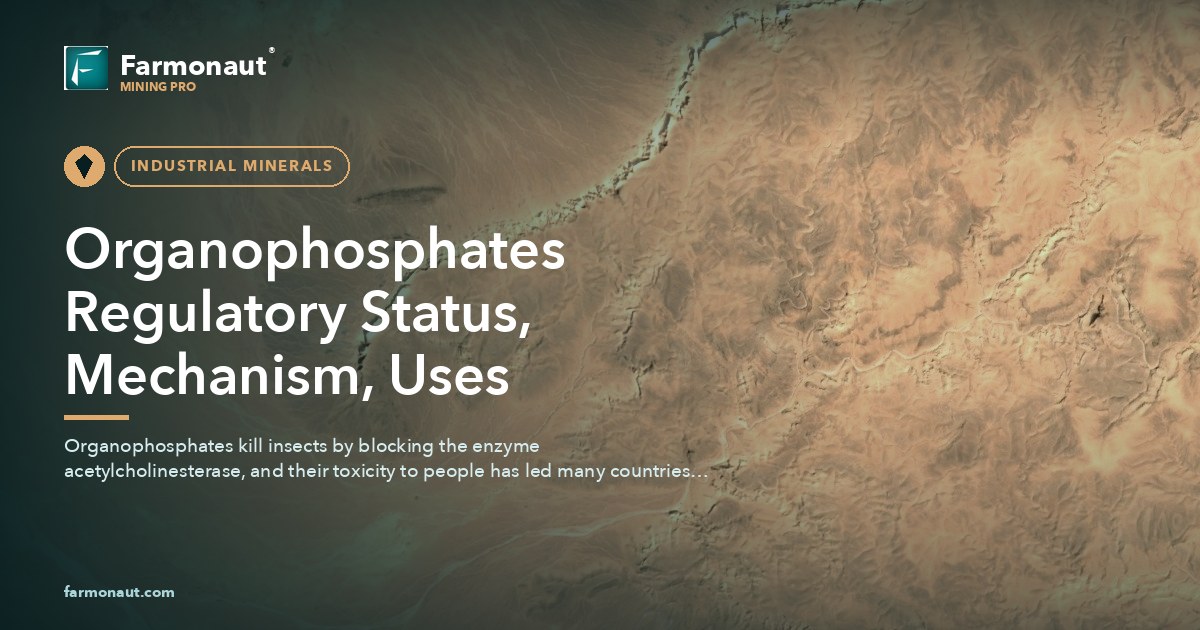 Organophosphates Regulatory Status, Mechanism, Uses 87 Organophosphates Regulatory Status, Mechanism, Uses