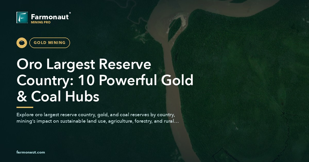 Oro Largest Reserve Country: 10 Powerful Gold &Amp; Coal Hubs