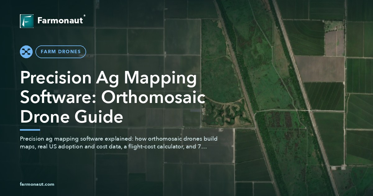 Precision Ag Mapping Software: Orthomosaic Drone Guide