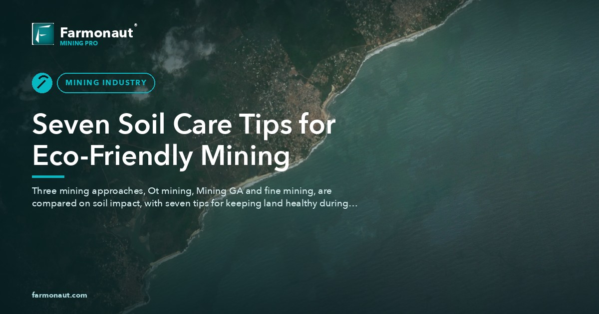 Seven Soil Care Tips For Eco-Friendly Mining