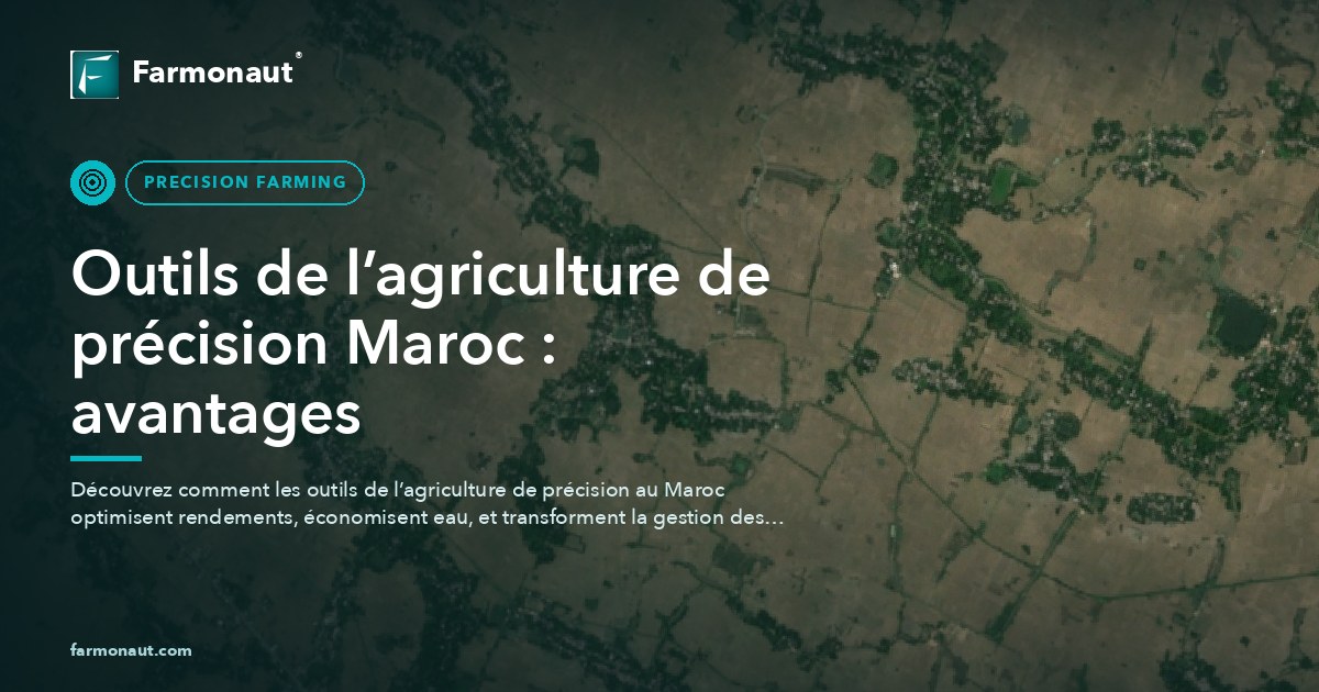 Outils De L’agriculture De Précision Maroc : Avantages