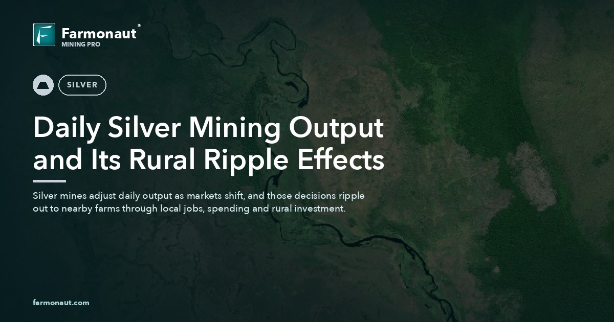 Daily Silver Mining Output And Its Rural Ripple Effects