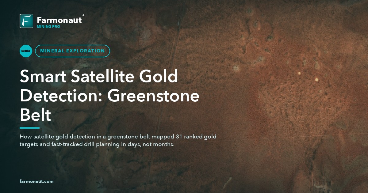 Smart Satellite Gold Detection: Greenstone Belt