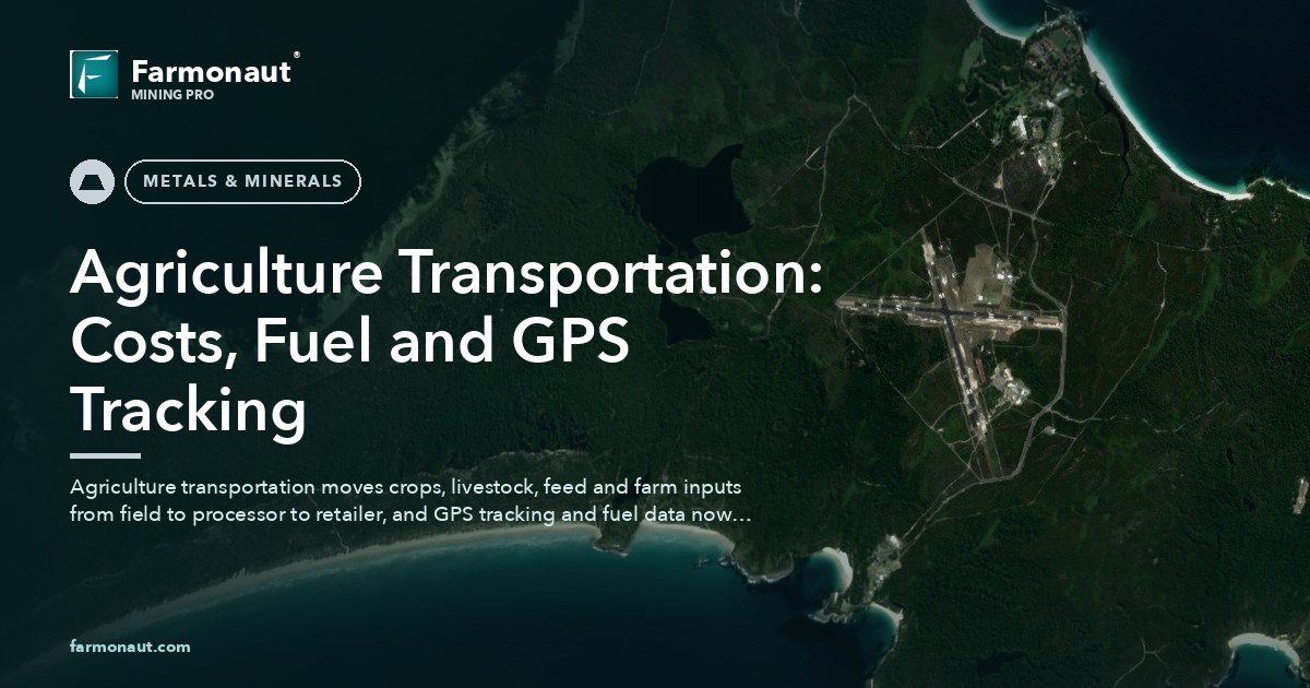 Agriculture Transportation: Costs, Fuel And Gps Tracking