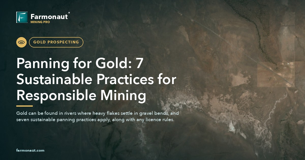 Panning For Gold: 7 Sustainable Practices For Responsible Mining