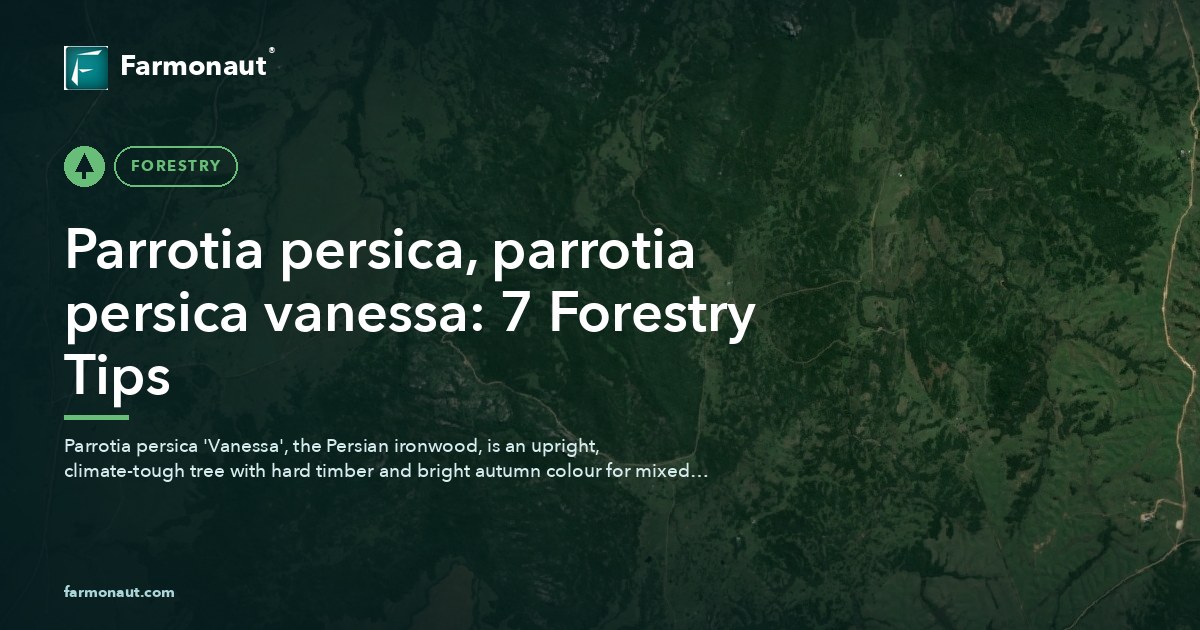 Parrotia Persica, Parrotia Persica Vanessa: 7 Forestry Tips