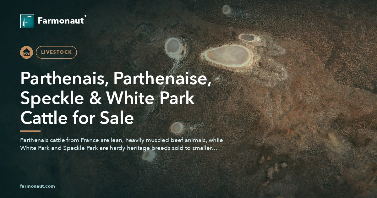 Parthenais, Parthenaise, Speckle &Amp; White Park Cattle For Sale