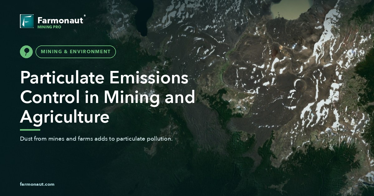 Particulate Emissions Control In Mining And Agriculture