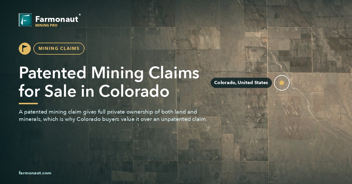Patented Mining Claims For Sale In Colorado