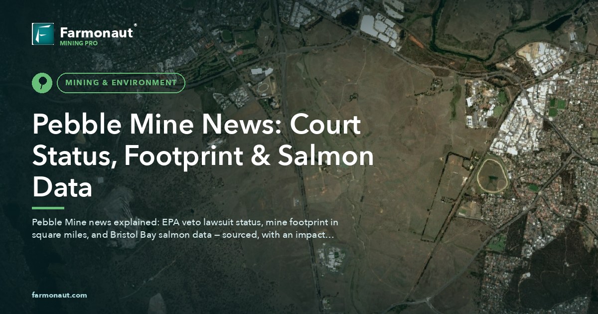Pebble Mine News: Court Status, Footprint &Amp; Salmon Data