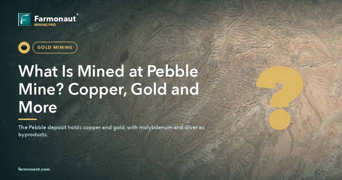 What Is Mined At Pebble Mine? Copper, Gold And More